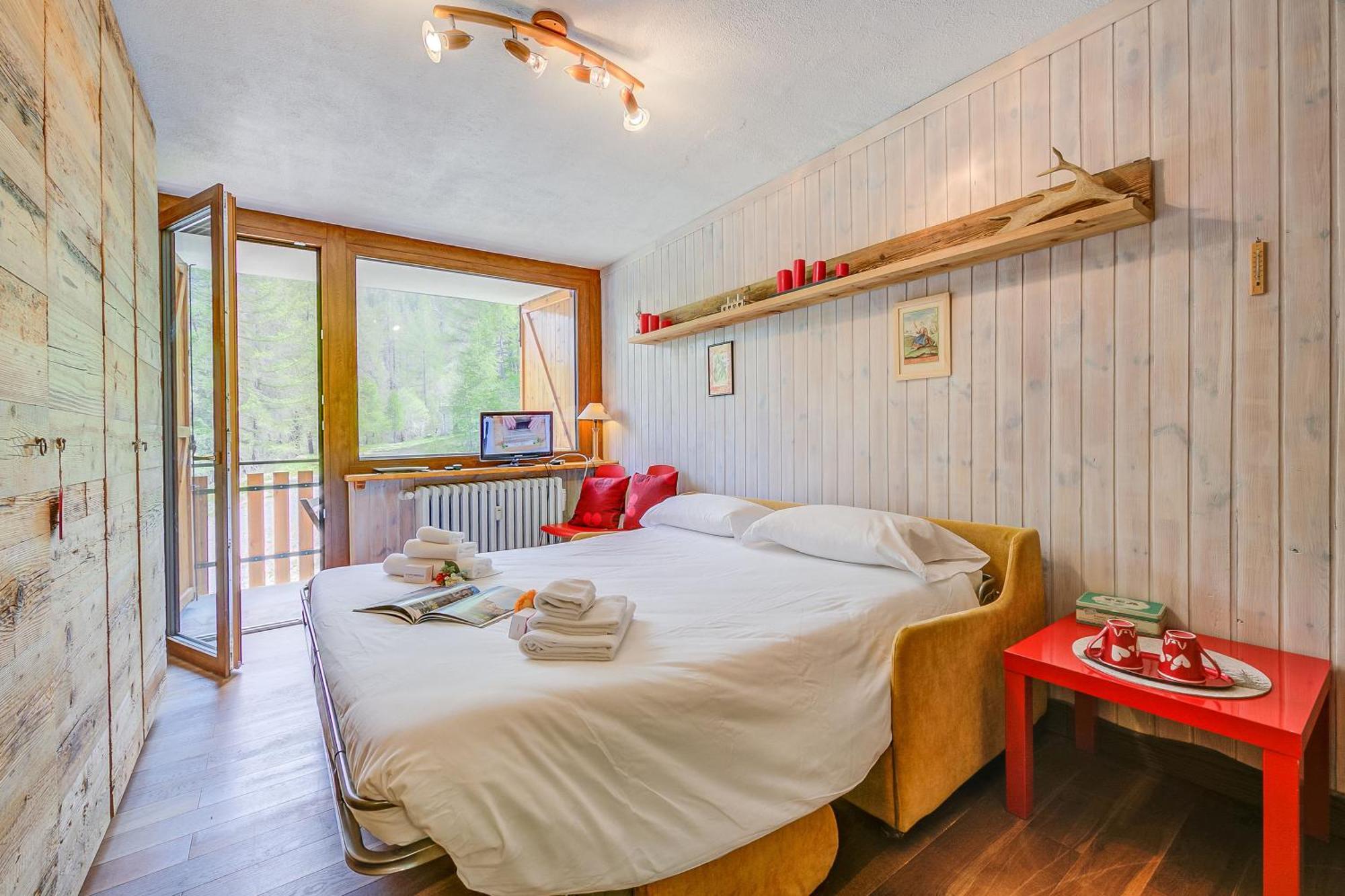 Studio Abete Rosso 500M From Ski - Happy Rentals Oulx Kültér fotó